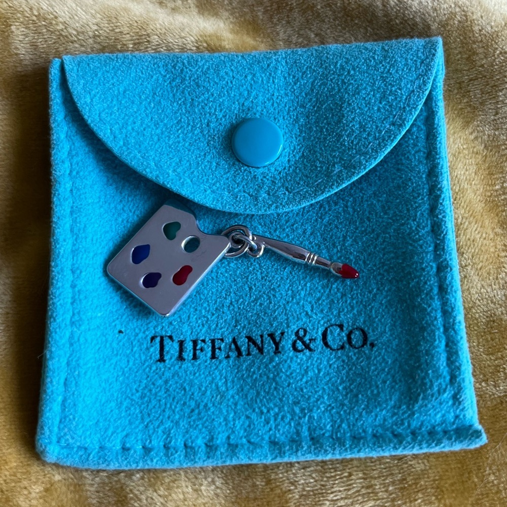 Tiffany Charm - Painters Palette & Brush
